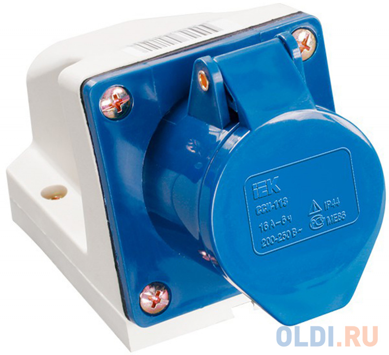 

Розетка IEK PSR11-032-3 32 А синий