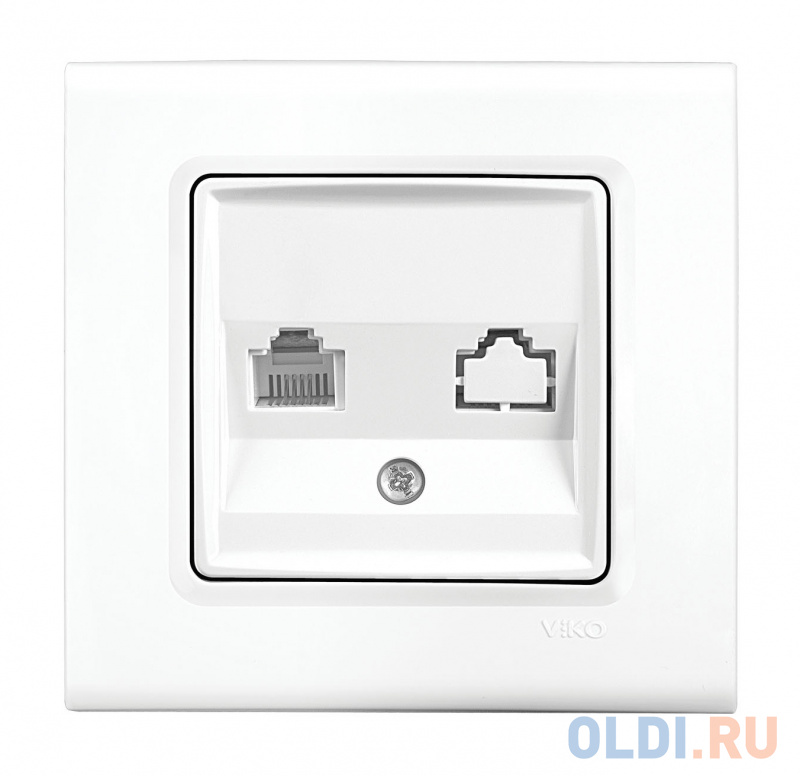 

Розетка компьютерная Panasonic Linnera S (91400032-RU) скрыт. IP20 белый (упак.:1шт)