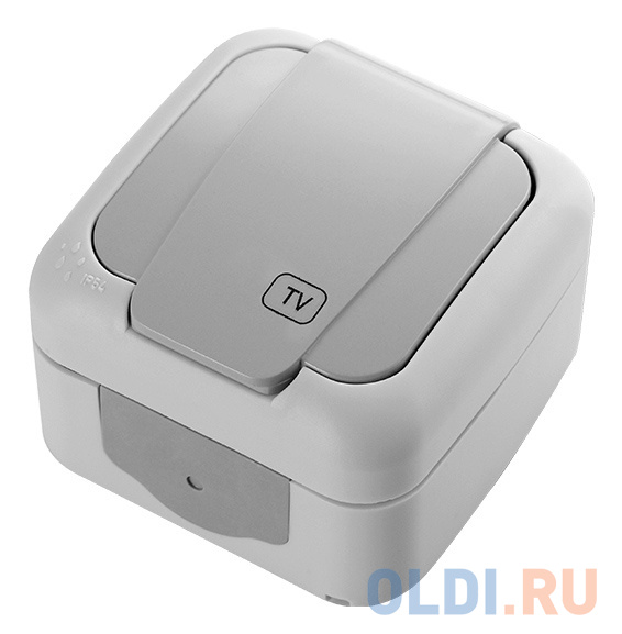 

Розетка телевизионная Panasonic Palmiye (90555510-RU) откр. IP54 серый (упак.:1шт)