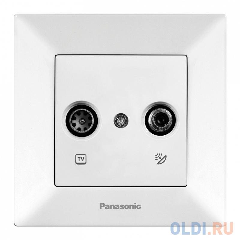 

Розетка телевизионная Panasonic Arkedia (WMTC04602WH-RU) скрыт. IP20 белый (упак.:1шт)