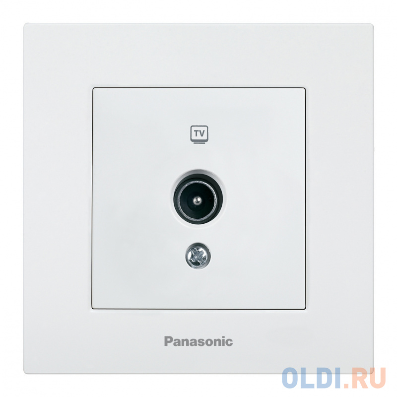 

Розетка телевизионная Panasonic Karre Plus (WKTC04512WH-RU) скрыт. IP20 белый (упак.:1шт)