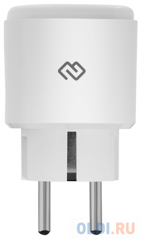 Умная розетка Digma DiPlug 200S EU Wi-Fi белый (DPL200S) фото