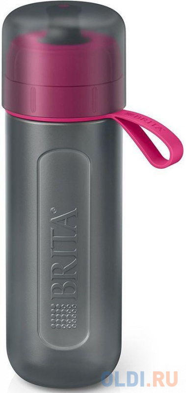 

Бутылка-водоочиститель Brita FILL & GO Active розовый 0.6л.