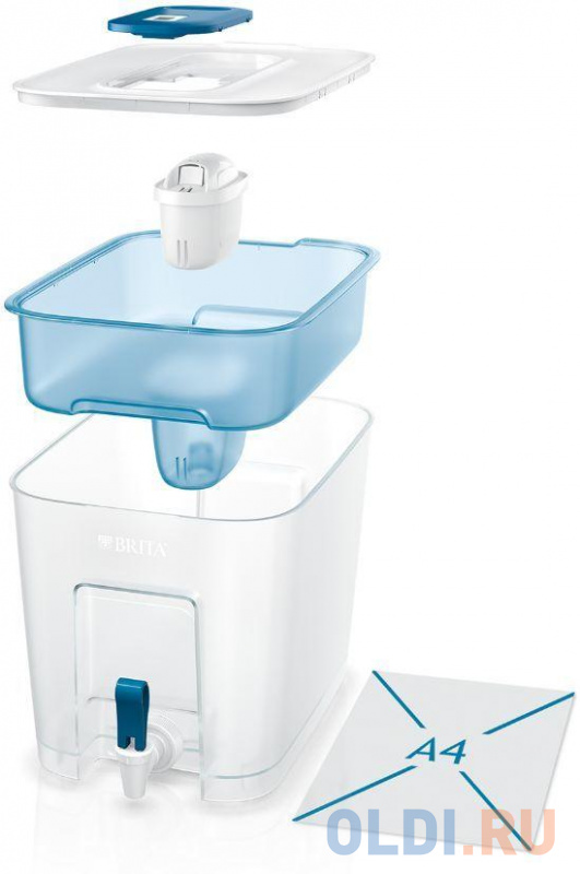 

Кувшин Brita Flow MX+ Memo синий 8.2л.