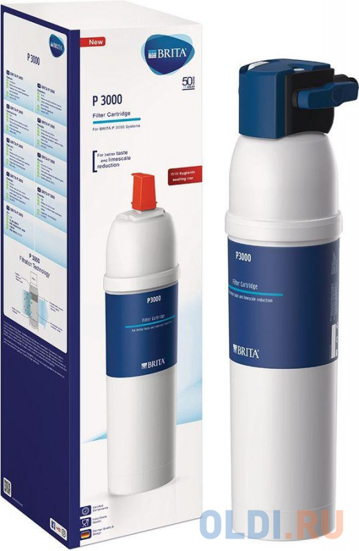 

Фильтр Brita P3000 для проточных фильтров ресурс:10000л (упак.:1шт)