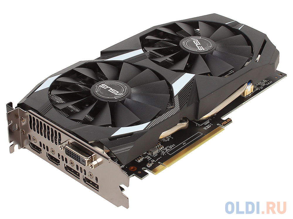 Asus dual rx580 4gb в разборе