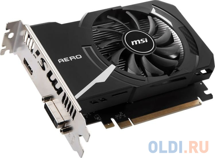 Видеокарта MSI GeForce GT 1030 GeForce GT 1030 AERO ITX 2GD4 OC 2048Mb фото