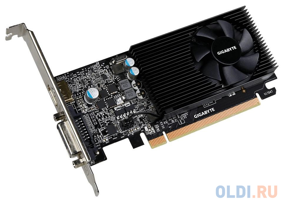 Видеокарта GigaByte GeForce GT 1030 GV-N1030D5-2GL 2048Mb от OLDI