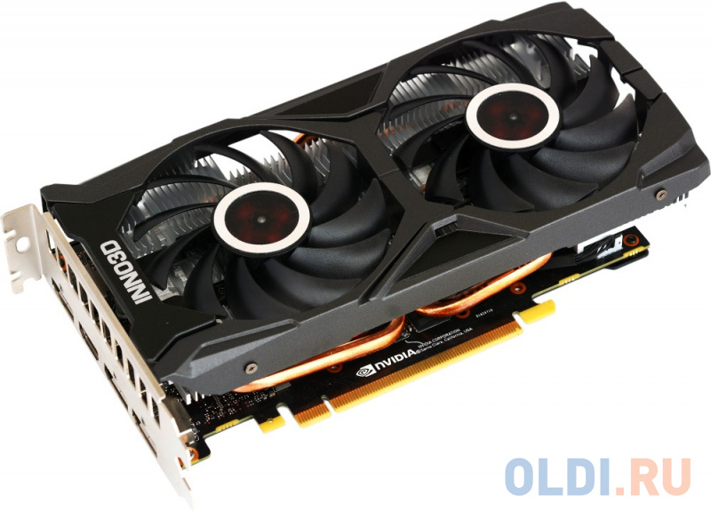 

Видеокарта Inno3D nVidia GeForce RTX 2060 Twin X2 6144Mb