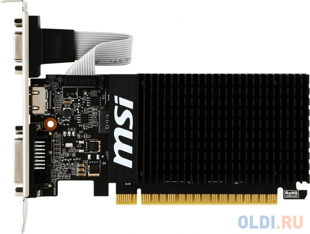 

Видеокарта MSI GeForce GT 710 GT 710 2GD3H LP 2048 Мб