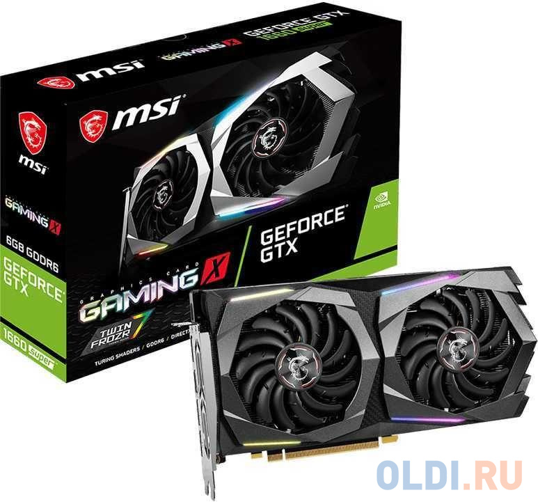 Видеокарта MSI GeForce GTX 1660 SUPER GAMING X 6144Mb фото