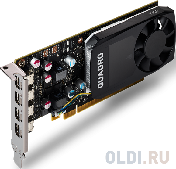 

Видеокарта PNY Quadro P620 VCQP620DVIV2-PB 2048Mb