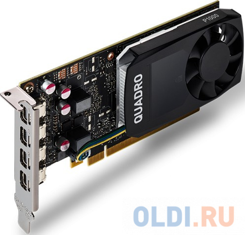 

Видеокарта PNY Quadro P1000 VCQP1000DVIV2-PB 4096Mb