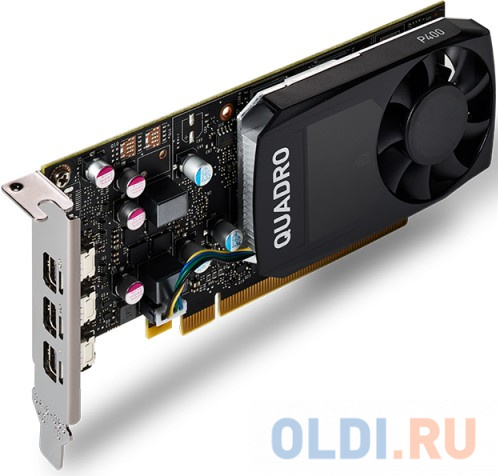 

Видеокарта PNY Quadro P400 VCQP400DVIV2-PB 2048Mb
