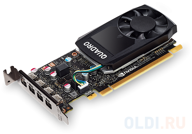 

Видеокарта PNY Quadro P620 VCQP620-BLK PCI-E 2048Mb GDDR5 128 Bit Bulk