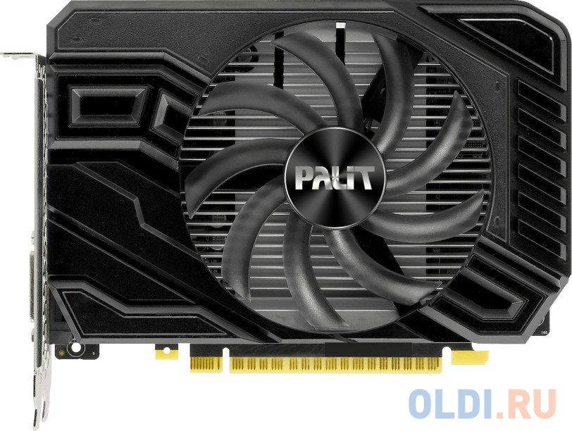 

Видеокарта Palit GeForce GTX 1650 StormX OC D6 PCI-E 4096Mb GDDR6 128 Bit Retail NE61650U18G1-166F