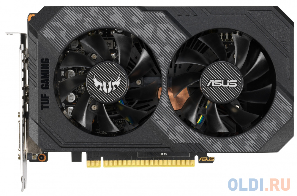 

Видеокарта ASUS GeForce GTX 1660 Gaming OC Edition PCI-E 6144Mb GDDR5 192 Bit Retail TUF-GTX1660-O6G-GAMING 90YV0CU2-M0NA00