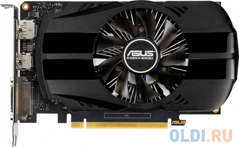 

Видеокарта Asus PCI-E PH-GTX1650-4G nVidia GeForce GTX 1650 4096Mb 128bit GDDR5 1485/8002 DVIx1/HDMIx1/DPx1/HDCP Ret