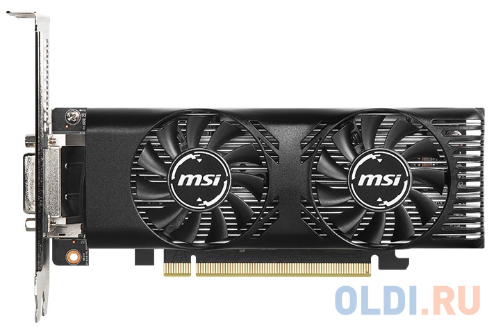 

Видеокарта MSI GeForce GTX 1650 LP 4096Mb