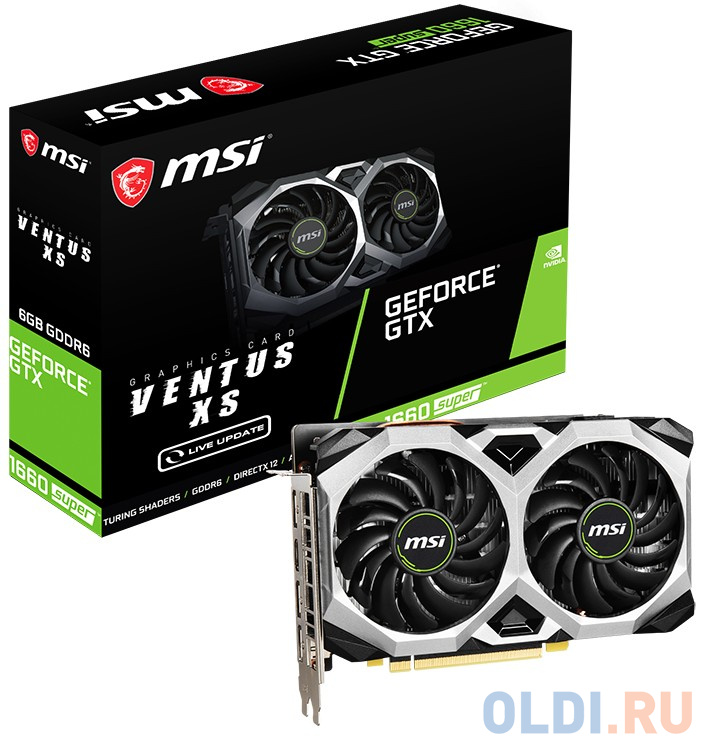 Видеокарта MSI GeForce GTX 1660 SUPER VENTUS XS 6144Mb фото
