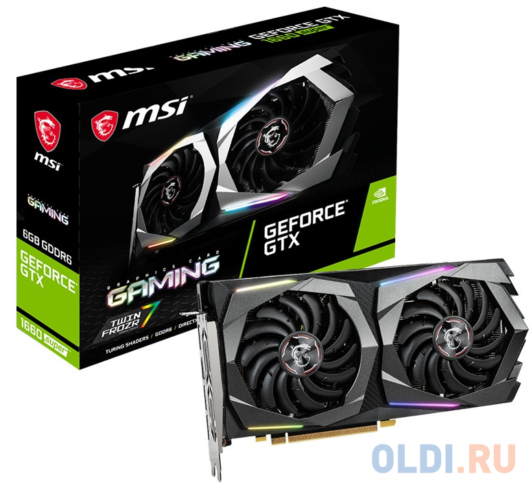Видеокарта MSI GeForce GTX 1660 SUPER GAMING 6144Mb фото