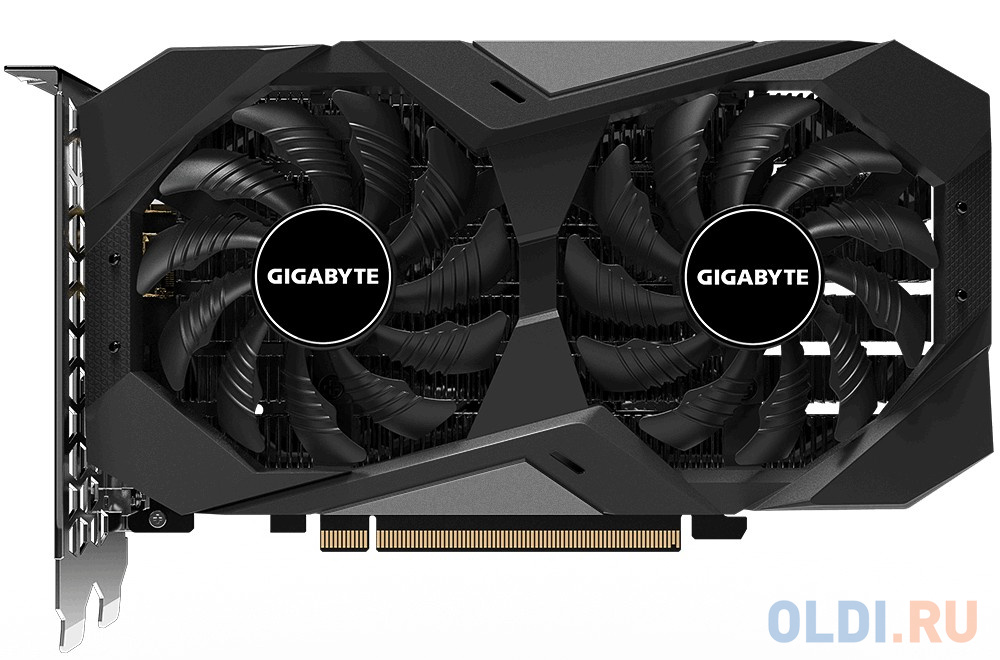Видеокарта GigaByte GeForce GTX 1650 D6 WINDFORCE OC 4096Mb  (GV-N1656WF2OC-4GD) GeForce GTX 1650 D6 1710MHz GDDR6 12000MHz 192 Bit  PCI-E DVI-D HDMI DisplayPort — купить по лучшей цене