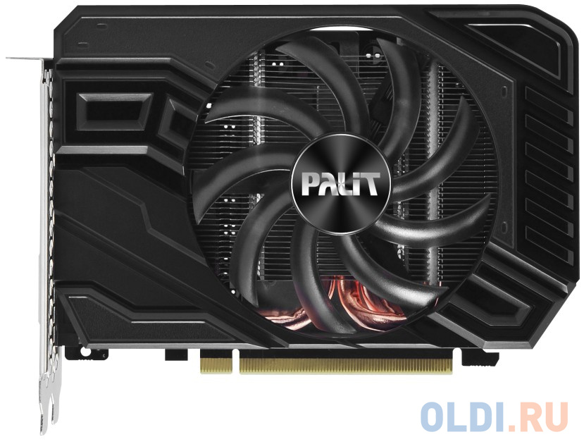 Видеокарта Palit GeForce GTX 1660 Ti StormX 6144Mb (NE6166T018J9-161F