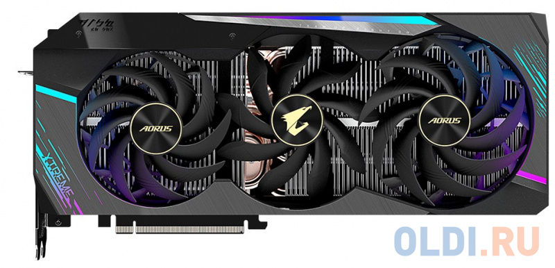 

Видеокарта GigaByte nVidia GeForce RTX 3090 AORUS XTREME 24576Mb