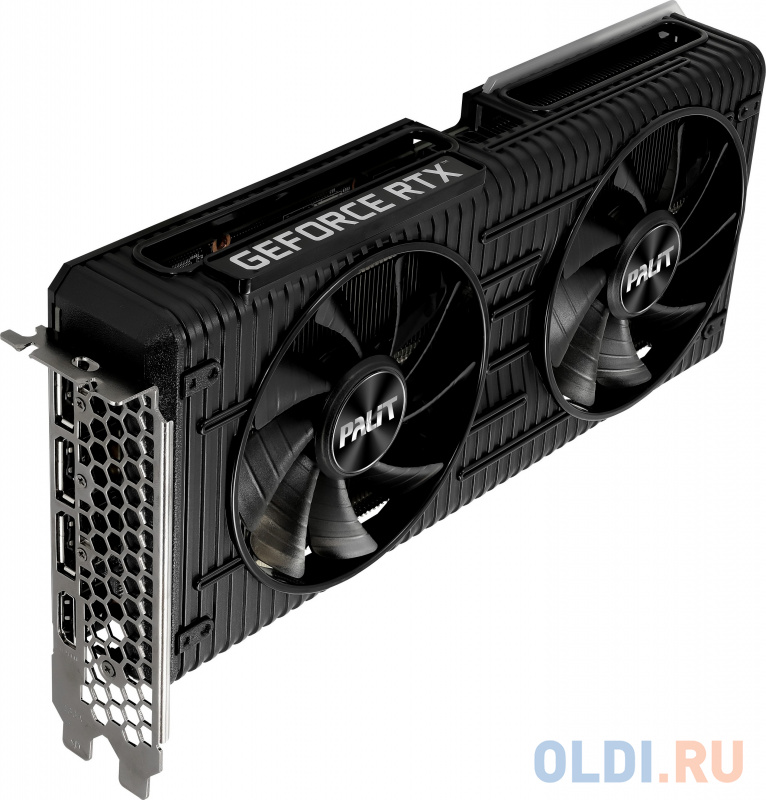 Видеокарта Palit nVidia GeForce RTX 3060 Ti DUAL V1 LHR 8192Mb фото