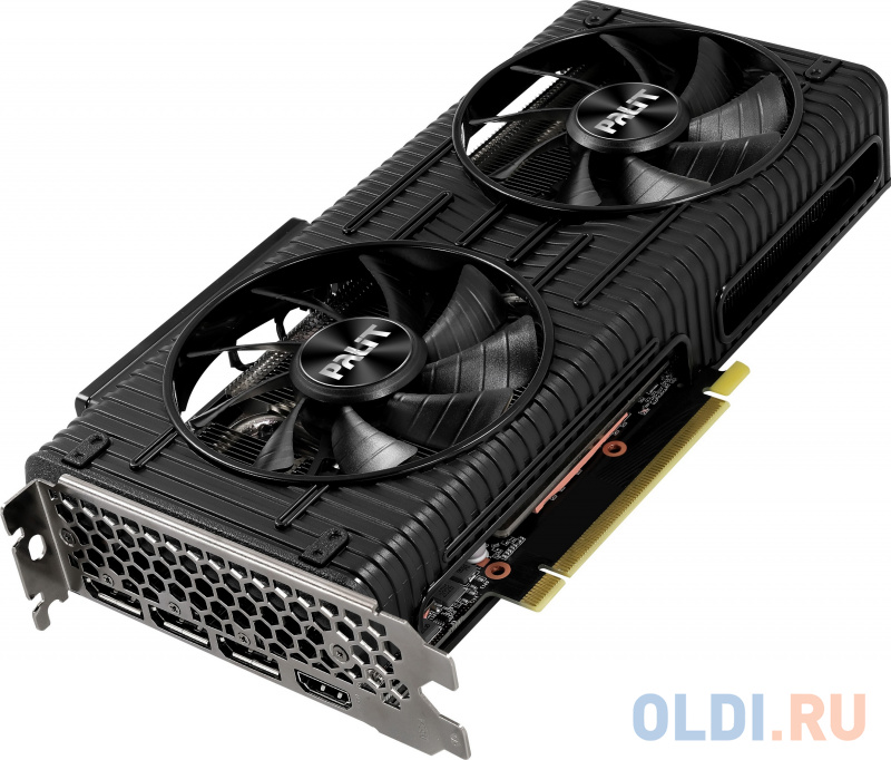 Видеокарта Palit nVidia GeForce RTX 3060 Ti DUAL V1 LHR 8192Mb фото