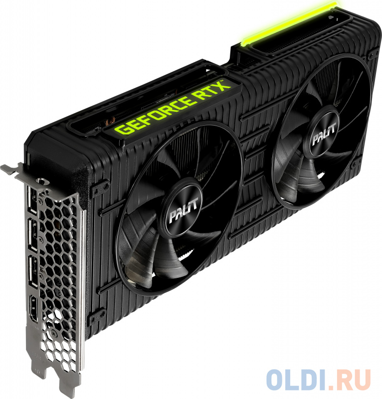 Видеокарта Palit nVidia GeForce RTX 3060 Ti DUAL OC 8192Mb фото