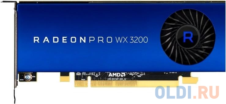 

Видеокарта DELL Radeon Pro WX 3200 490-BFQS 4096Mb