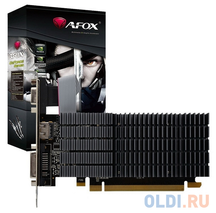 Видеокарта Afox GeForce GT 210 AF210-1024D2LG2 1024Mb фото