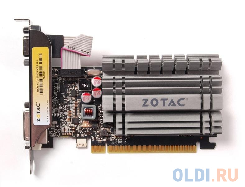 Видеокарта Zotac GeForce GT 730 Zone Edition 4096Mb видеокарта msi geforce gt 730 2 gb n730 2gd3v2 retail
