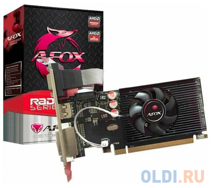 

Видеокарта Afox AMD Radeon R5 220 AFR5220-2048D3L4 2048Mb
