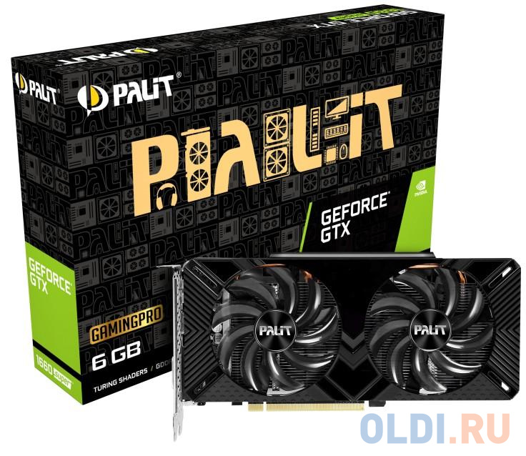 Видеокарта Palit GeForce GTX 1660 SUPER GP 6144Mb фото