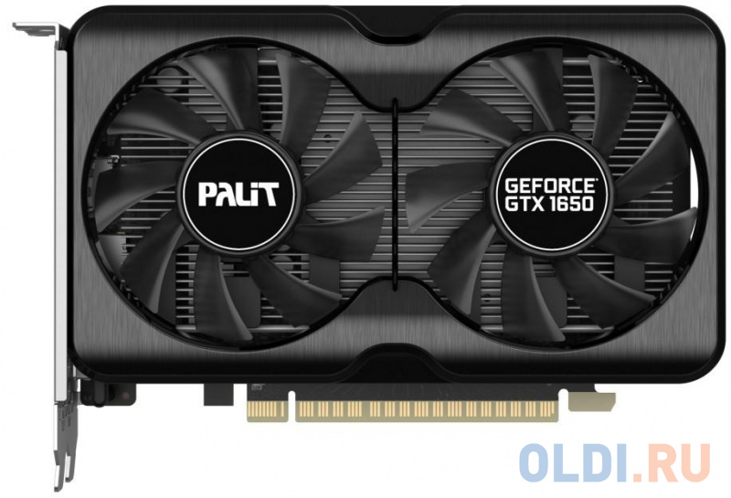 

Видеокарта Palit GeForce GTX 1650 GP 4096Mb