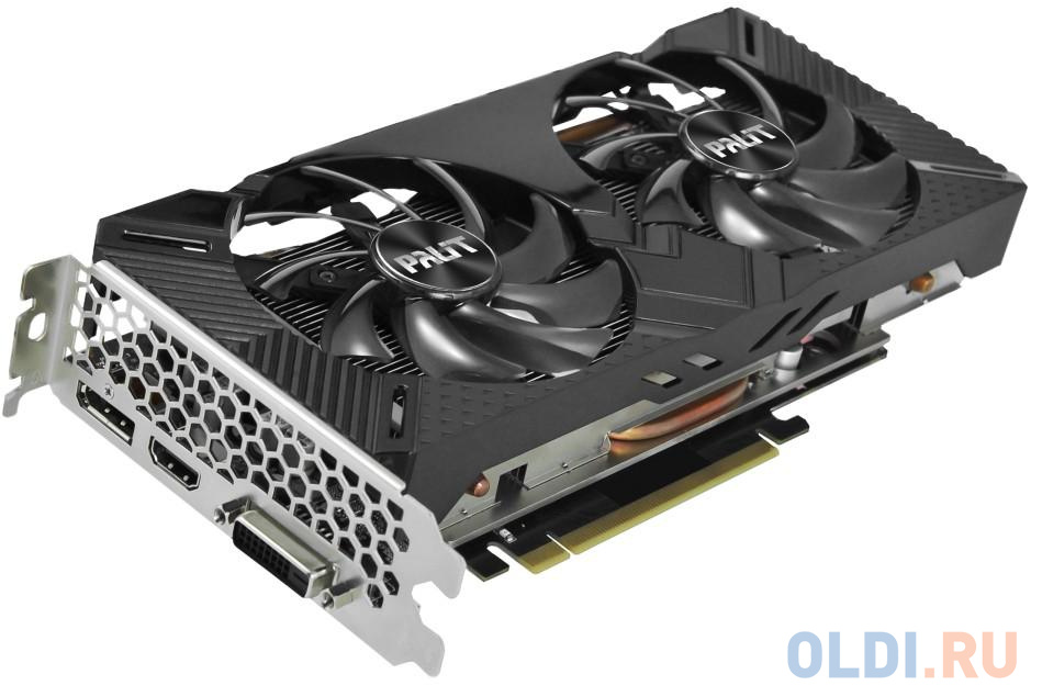 Видеокарта Palit GeForce GTX 1660 DUAL 6144Mb от OLDI