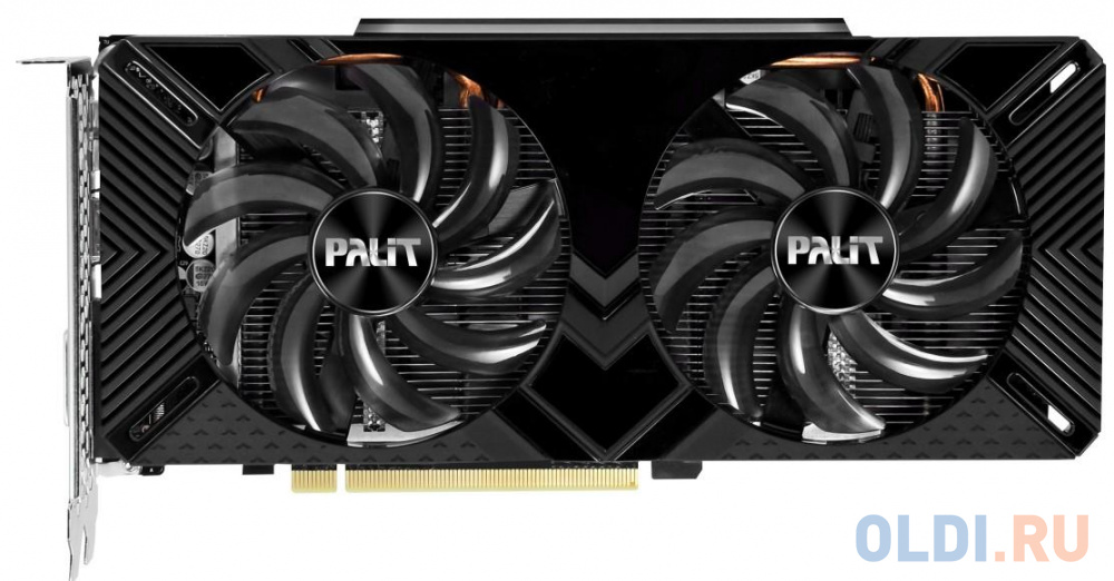 Видеокарта Palit GeForce GTX 1660 SUPER GP OC 6144Mb NE6166SS18J9-1160A-1