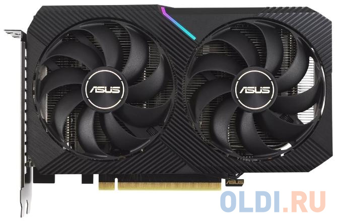 

Видеокарта ASUS nVidia GeForce RTX 3060 Dual V2 OC Edition LHR 12288Mb DUAL-RTX3060-O12G