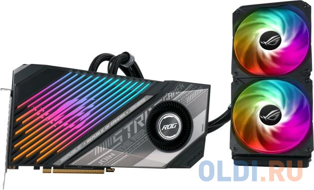 Видеокарта ASUS Radeon RX 6900 XT ROG-STRIX-LC-T-GAMING 16384Mb ROG-STRIX-LC-RX6900XT-T16G-GAMING