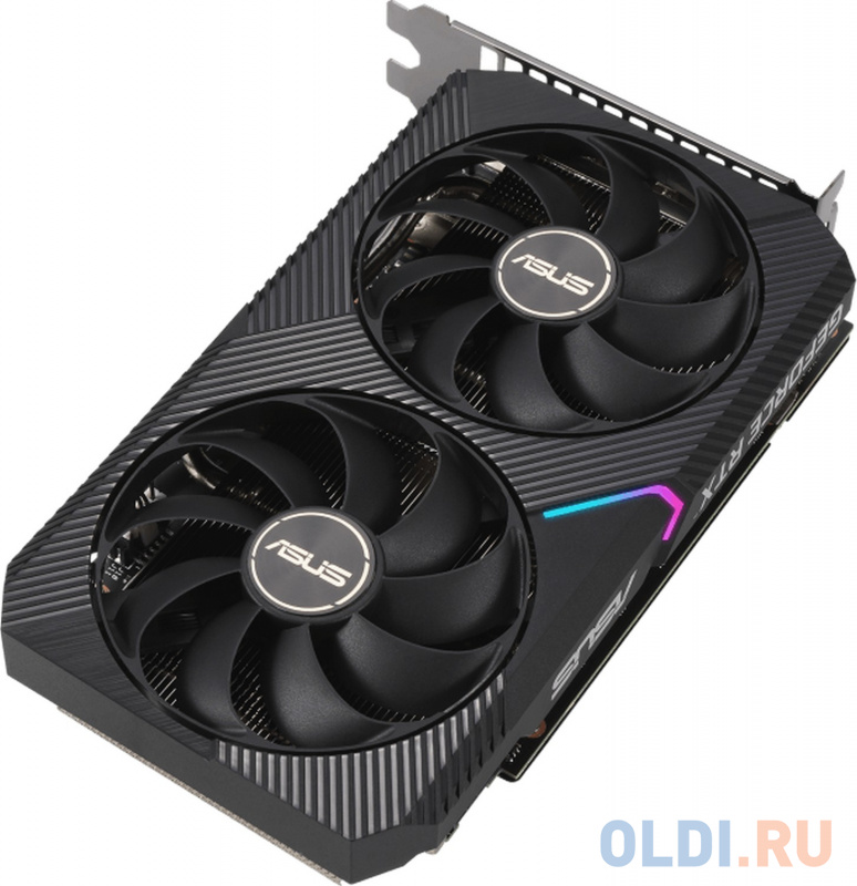 Видеокарта ASUS nVidia GeForce RTX 3060 Dual V2 OC Edition 12288 Мб