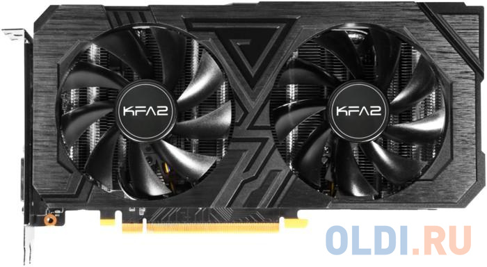 

Видеокарта KFA2 nVidia GeForce RTX 2060 1-Click OC 6144Mb 26NRL7HP802K