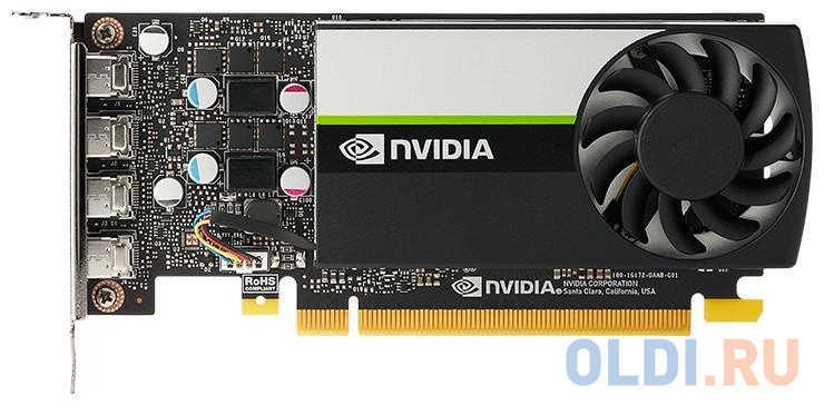 

Видеокарта PNY Quadro T1000 VCNT1000-BLK 4096Mb