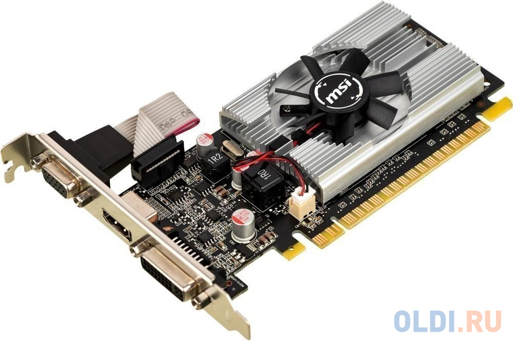 Видеокарта MSI GeForce GT 210 N210-1GD3/LP 1024Mb от OLDI