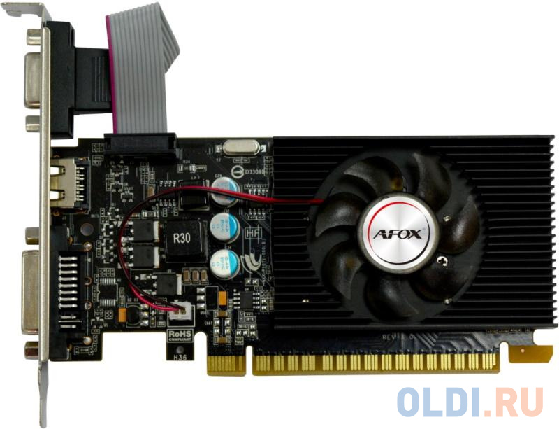 Видеокарта Afox GeForce GT 220 AF220-1024D3L4 10240Mb от OLDI