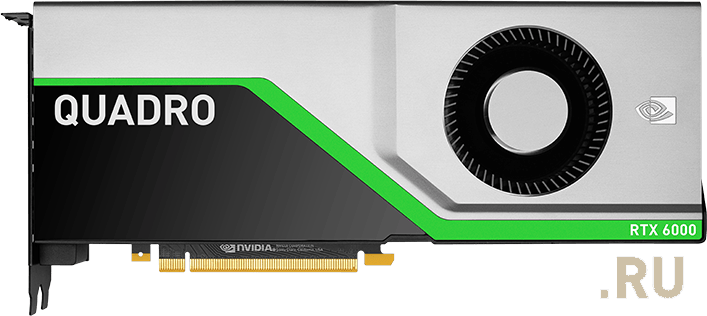 

Видеокарта PNY Quadro RTX 6000 VCQRTX6000-BLK 24576Mb