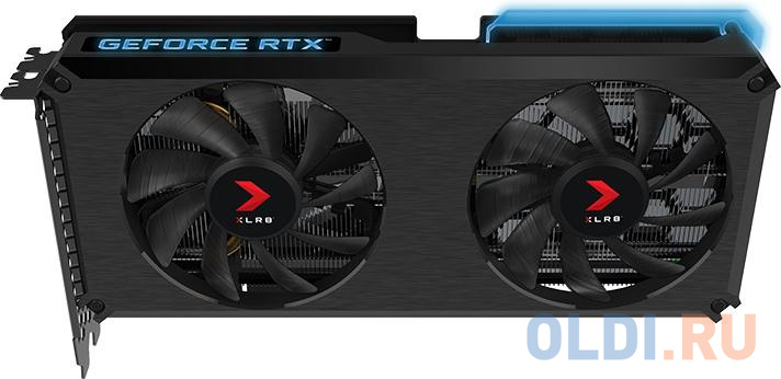 Видеокарта PNY nVidia GeForce RTX 3060 Ti XLR8 Gaming REVEL EPIC-X RGB LHR 8192Mb VCG3060T8LDFXPPB от OLDI