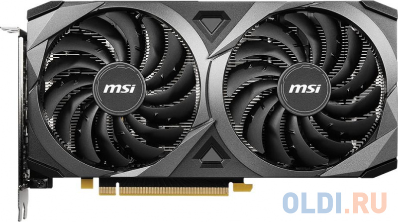 

Видеокарта MSI nVidia GeForce RTX 3060 Ti VENTUS 2X OC LHR RU 8192Mb