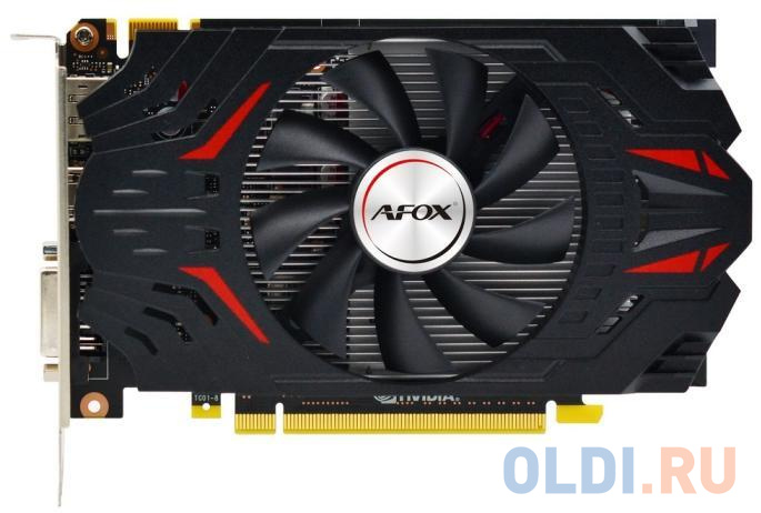 Видеокарта Afox GeForce GTX 750 AF750-2048D5H6-V3 2048Mb видеокарта afox geforce gt 210 af210 1024d3l5 v2 1024mb